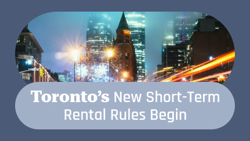 New Toronto Short-Term Rental Bylaws Take Effect