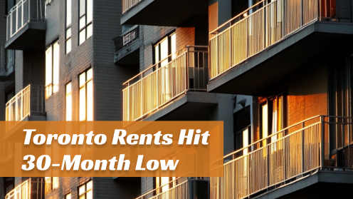 What’s Driving Toronto’s Rental Prices to a 30-Month Low?