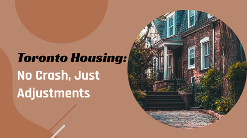 Toronto Housing: No Crash, Just Adjustments
